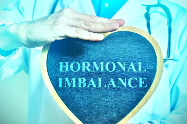 Hormone Imbalance heart sign, a visual representation of a key issue in women's health and wellness.