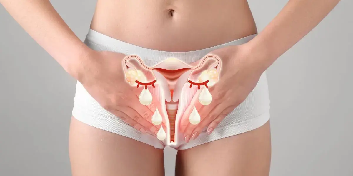 PCOS illustration with crying ovaries for health clinics in South Ogden, UT PCOS illustration with crying ovaries for health clinics in South Ogden, UT